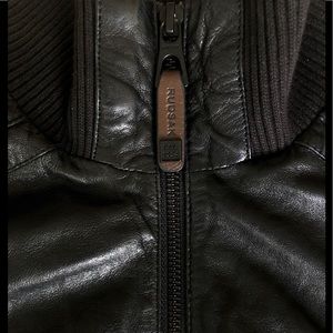 RUDSAK Black Leather Jacket